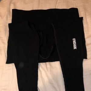 NWOT black highwaisted gymshark leggings
